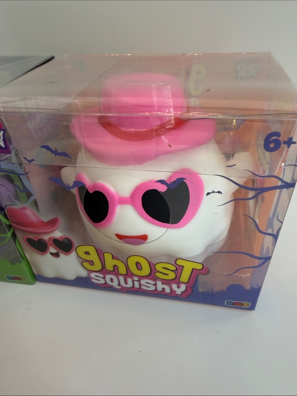 RMS JUMBO SQUISHY Crazy Fun Spider 🕷️,Witch 🧙‍♀️,Ghost 👻 3PC Lot Viral Halloween - Picture 4 of 6